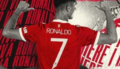 kaiyun-C罗穿曼联7号球衣 要谢英超卡瓦尼丹尼尔·詹姆斯