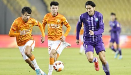 【中超】石炎破僵局谢维军头槌 武汉0比3津门虎